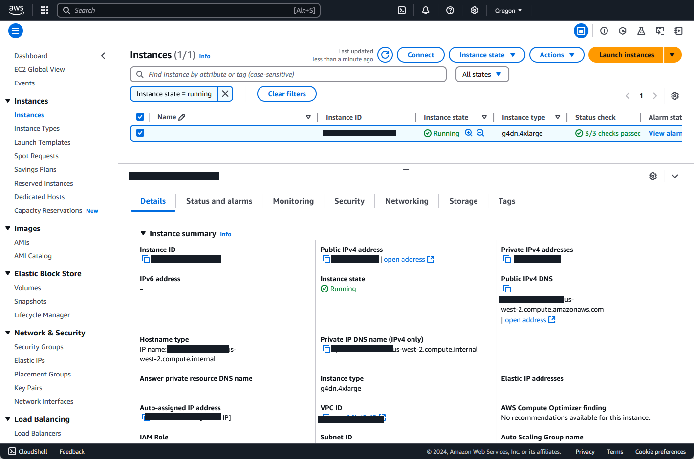 EC2 Instance Detail